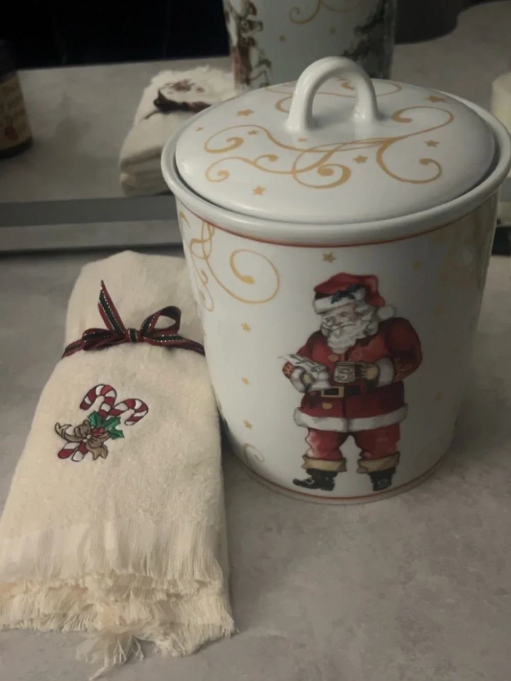 Williams-Sonoma Twas the Night Before Christmas Cookie Jar